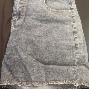 Women's jean shorts